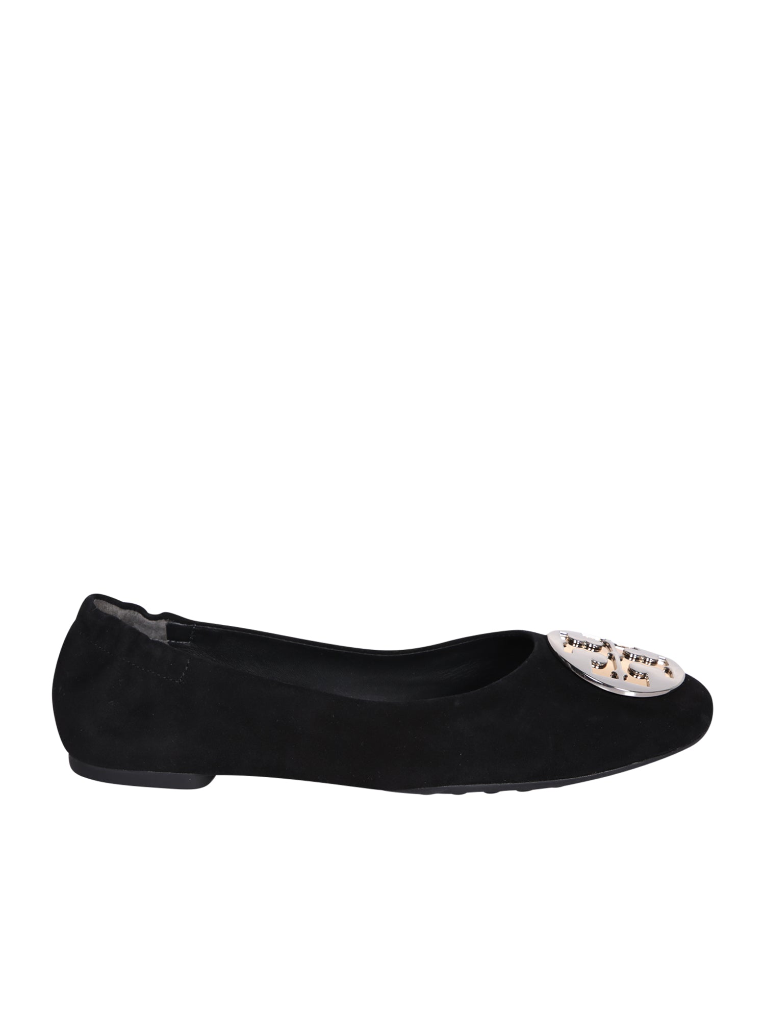 TORY BURCH-OUTLET-SALE-Ballerinas SCHWARZ-ARCHIVIST