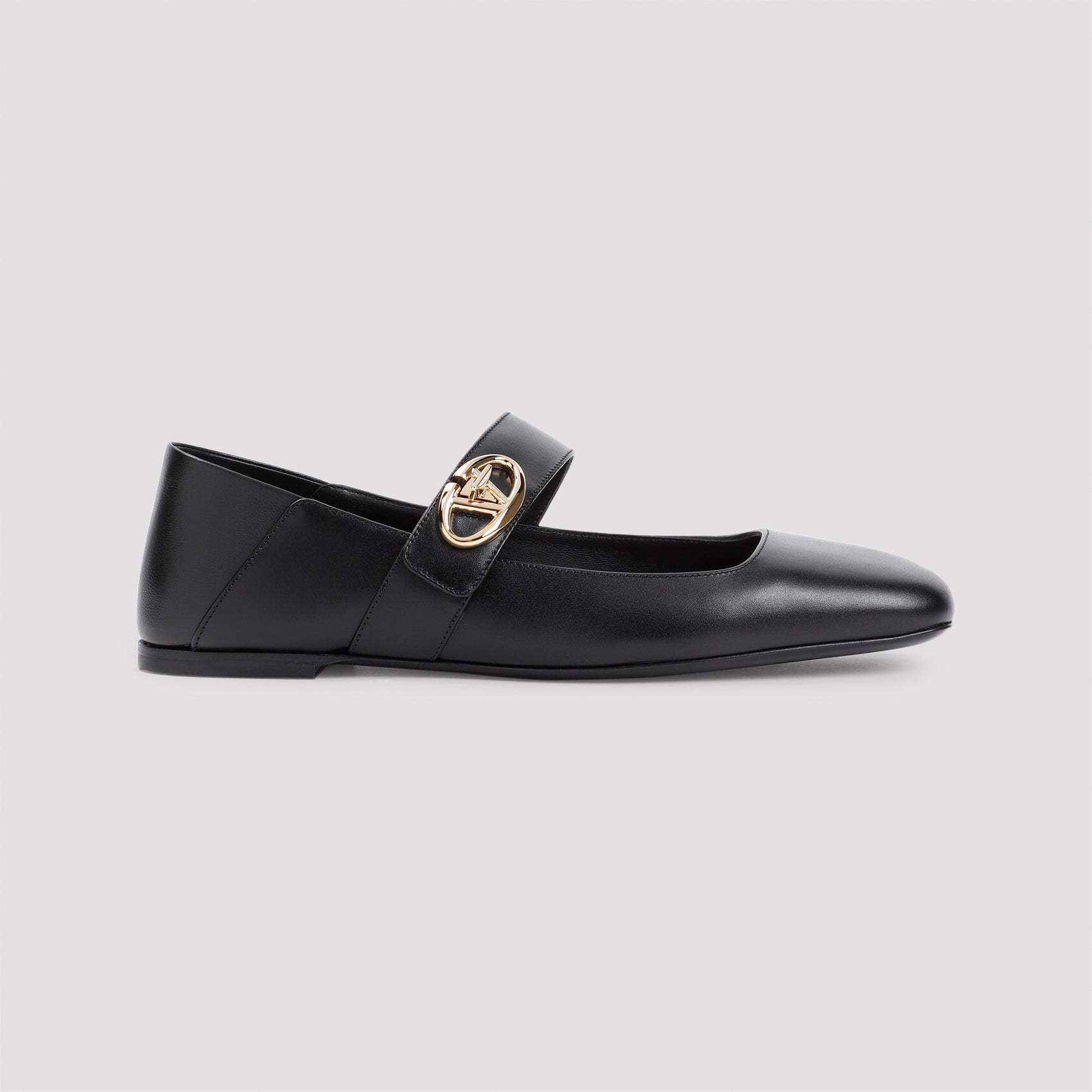 VALENTINO GARAVANI-OUTLET-SALE-Ballerinas SCHWARZ-ARCHIVIST