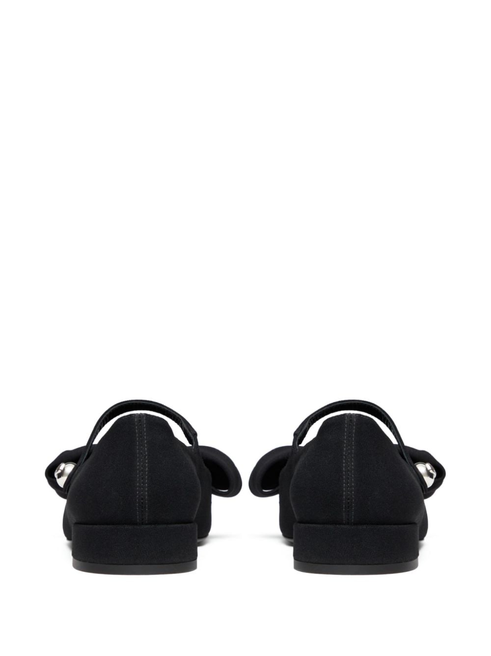 Valentino Garavani-OUTLET-SALE-Ballerinas SCHWARZ-ARCHIVIST