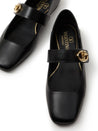 Valentino Garavani-OUTLET-SALE-Ballerinas SCHWARZ-ARCHIVIST