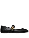 Valentino Garavani-OUTLET-SALE-Ballerinas SCHWARZ-ARCHIVIST