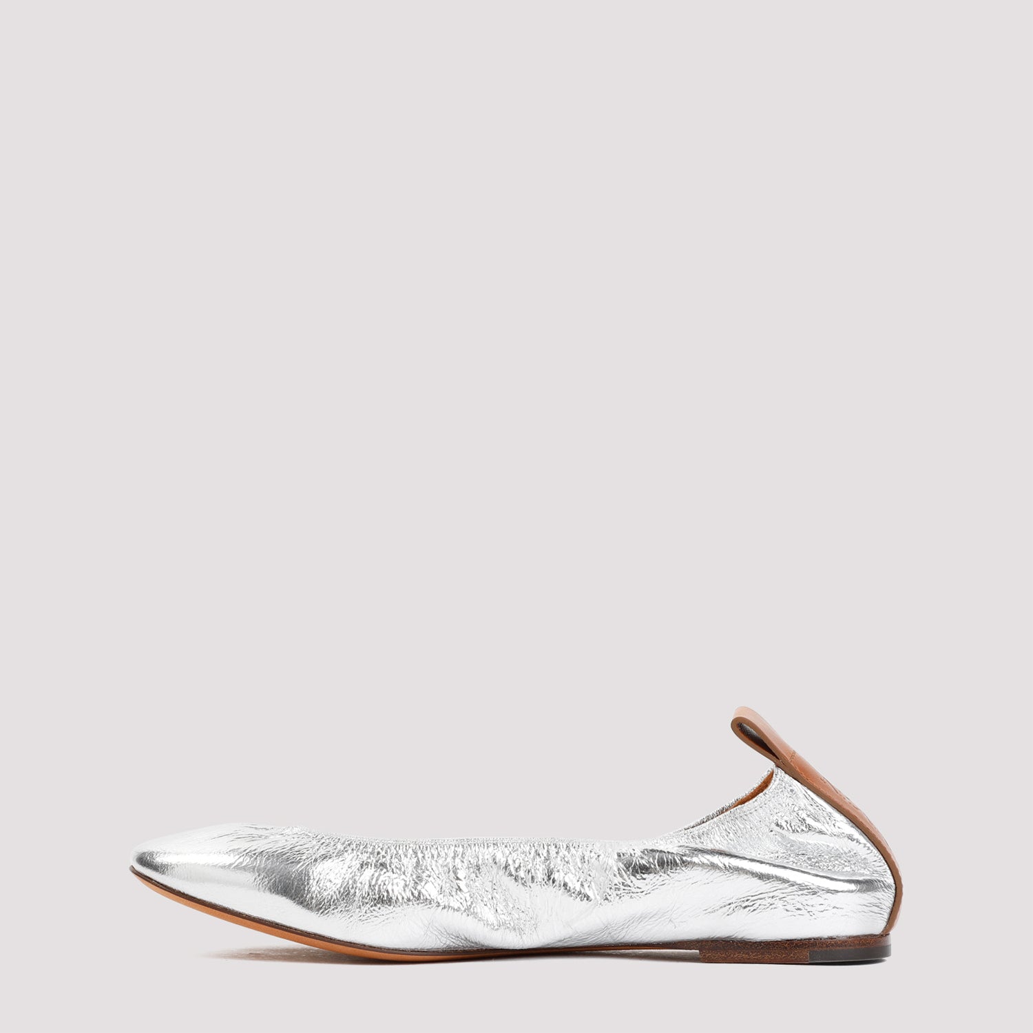 LANVIN-OUTLET-SALE-Ballerinas SILBER-ARCHIVIST