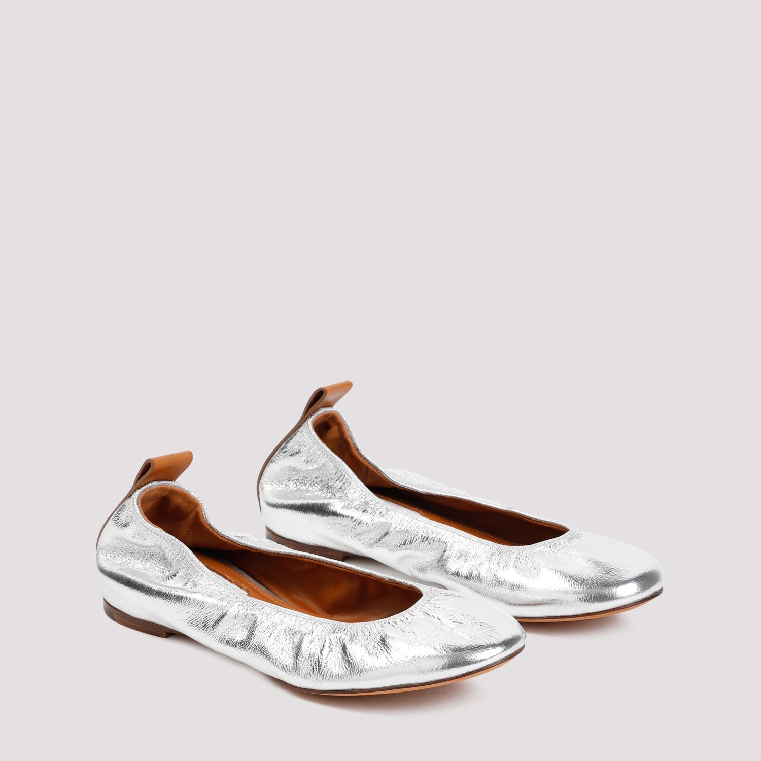 LANVIN-OUTLET-SALE-Ballerinas SILBER-ARCHIVIST