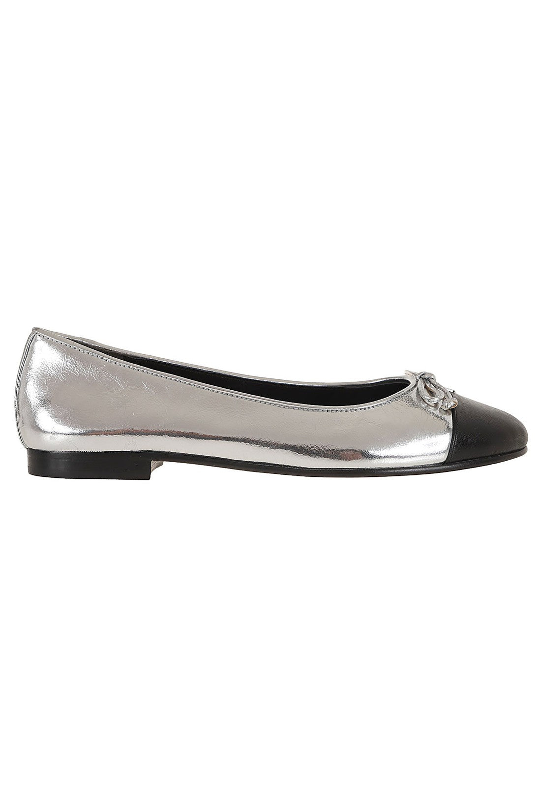 Tory Burch-OUTLET-SALE-Ballerinas SILBER-ARCHIVIST