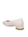 Michael Kors-OUTLET-SALE-Ballerinas WEISS-ARCHIVIST