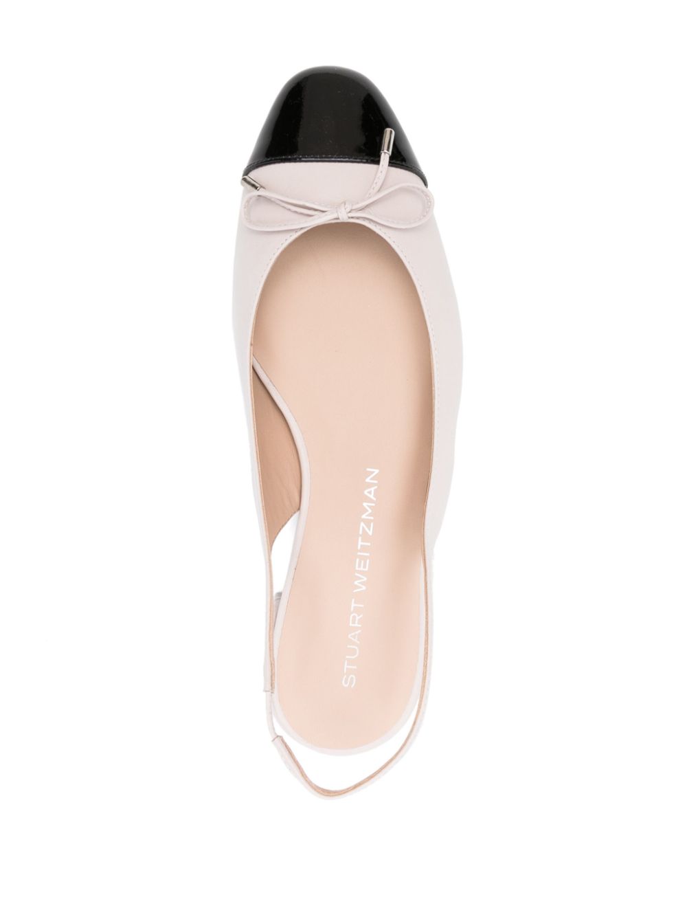 Stuart Weitzman-OUTLET-SALE-Ballerinas WEISS-ARCHIVIST