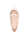 Stuart Weitzman-OUTLET-SALE-Ballerinas WEISS-ARCHIVIST