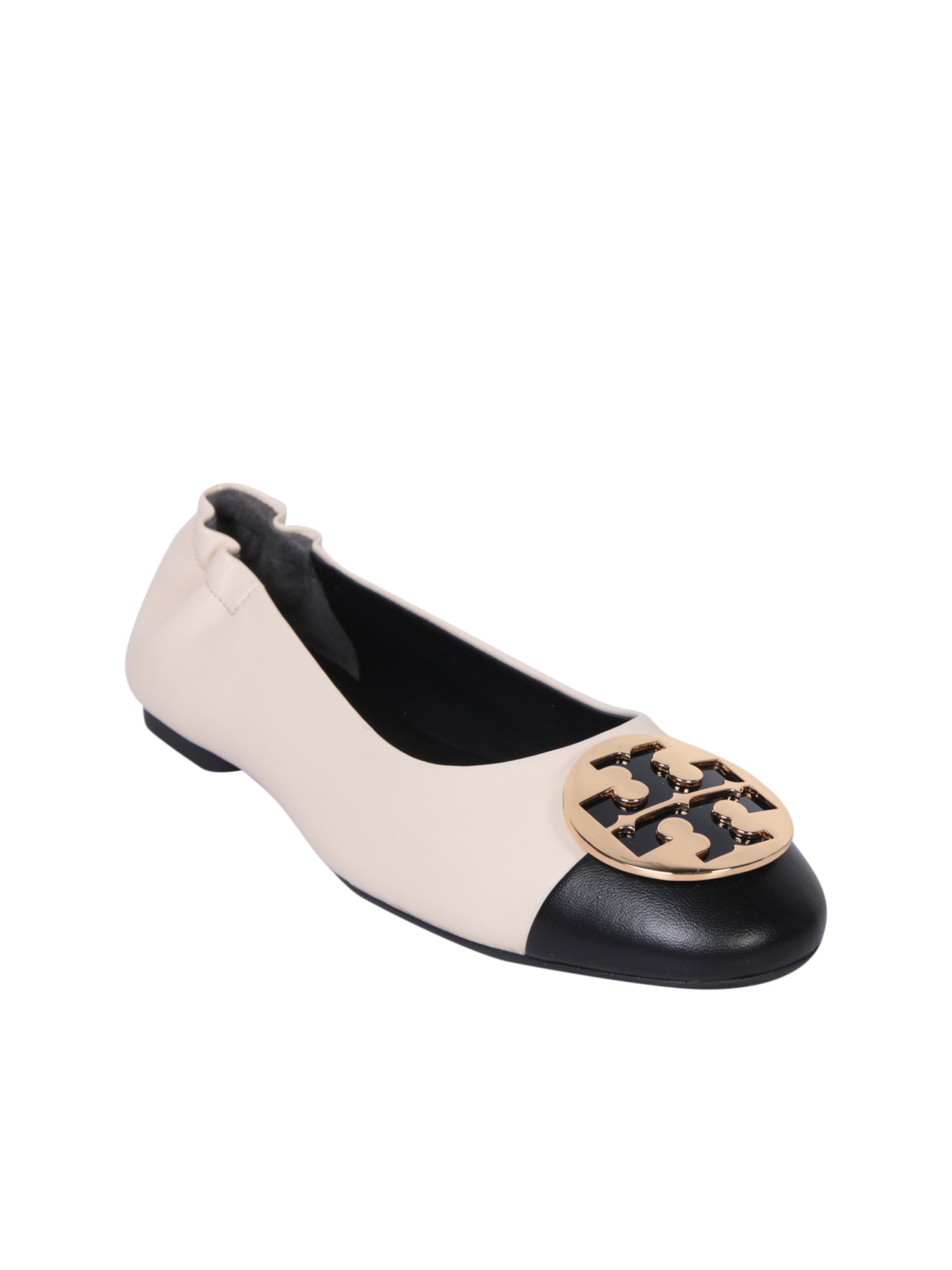 Tory Burch-OUTLET-SALE-Ballerinas WEISS-ARCHIVIST