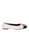 Tory Burch-OUTLET-SALE-Ballerinas WEISS-ARCHIVIST