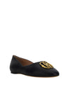 BALLY-OUTLET-SALE-Bally Leather Ballerina Flats-ARCHIVIST