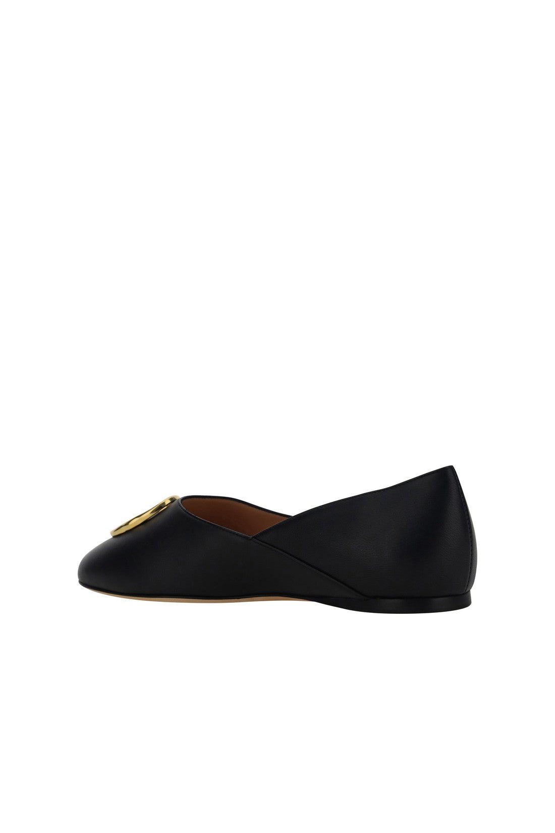 BALLY-OUTLET-SALE-Bally Leather Ballerina Flats-ARCHIVIST