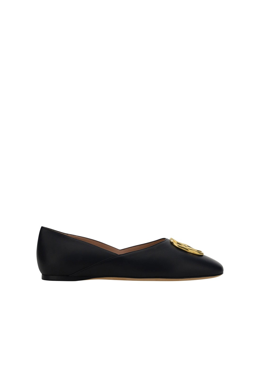 BALLY-OUTLET-SALE-Bally Leather Ballerina Flats-ARCHIVIST