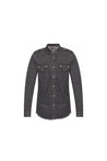 BALMAIN-OUTLET-SALE-Balmain Cotton Denim Shirt-ARCHIVIST