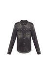 Balmain-OUTLET-SALE-Balmain Cotton Denim Shirt-ARCHIVIST