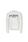 BALMAIN-OUTLET-SALE-Balmain Cotton Logo Sweater-ARCHIVIST