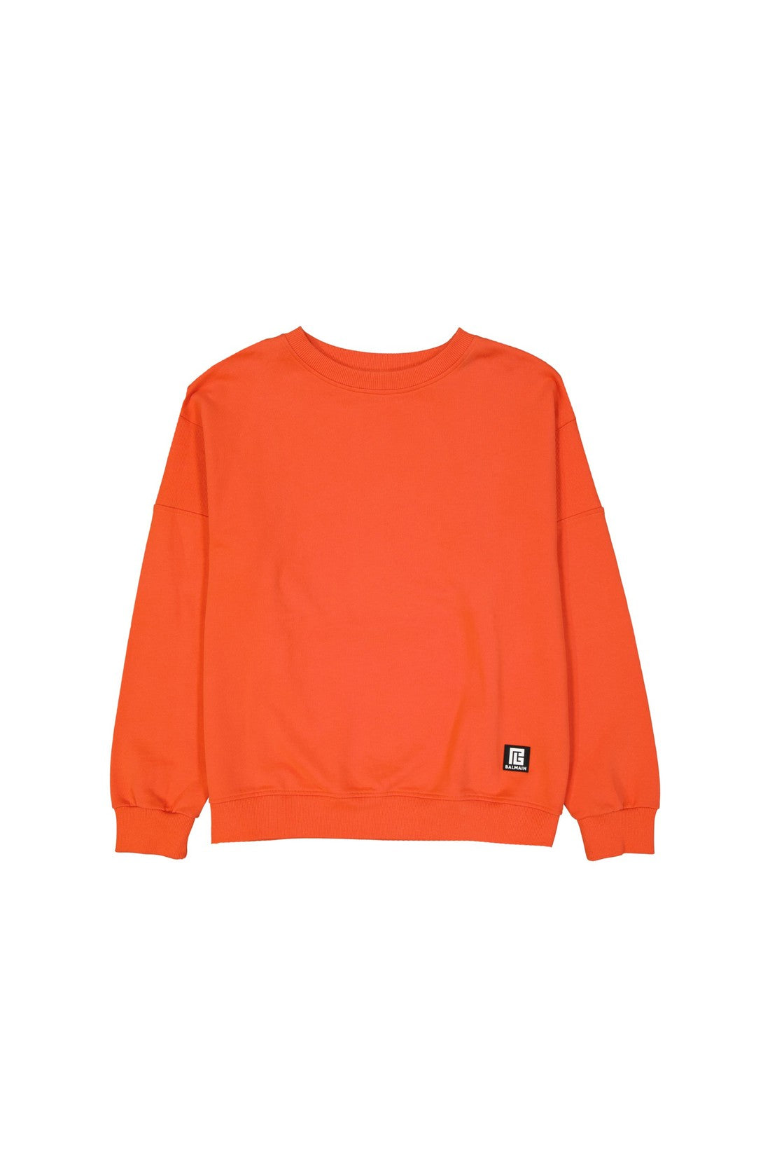 BALMAIN-OUTLET-SALE-Balmain Cotton Logo Sweatshirt-ARCHIVIST