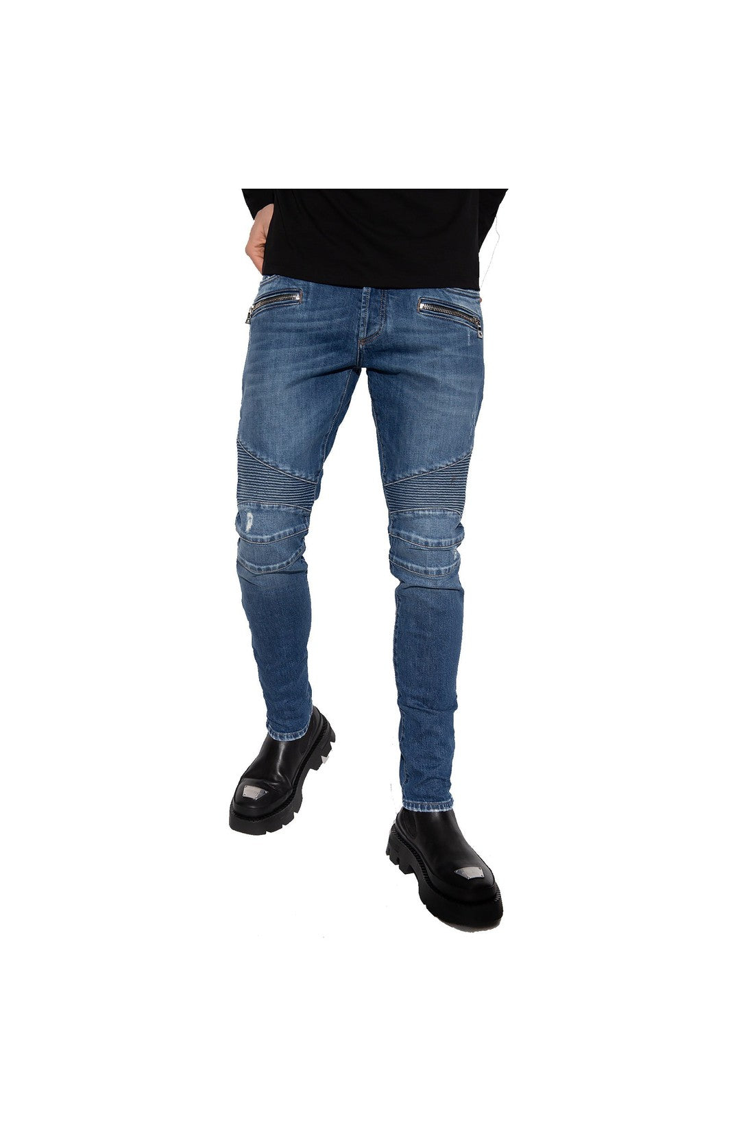 BALMAIN-OUTLET-SALE-Balmain Slim Fit Jeans-ARCHIVIST