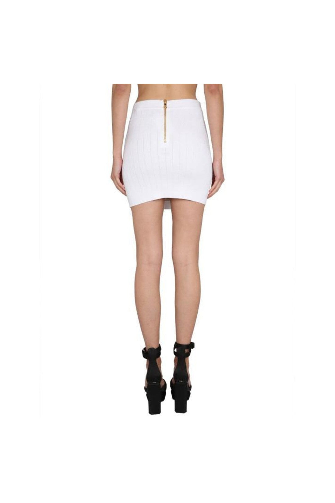 BALMAIN-OUTLET-SALE-Balmain Stretch Mini Skirt-ARCHIVIST