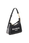 BALMAIN-OUTLET-SALE-Balmain b-army shoulder bag in canvas and leather-ARCHIVIST