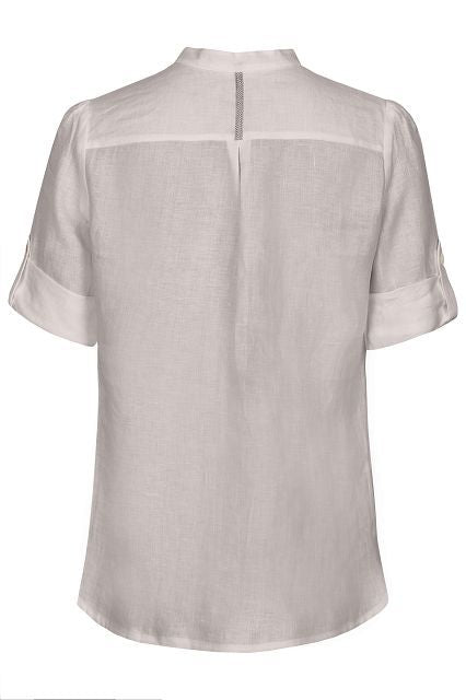 Damen Leinenbluse Balthild