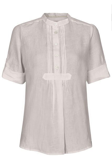 Damen Leinenbluse Balthild