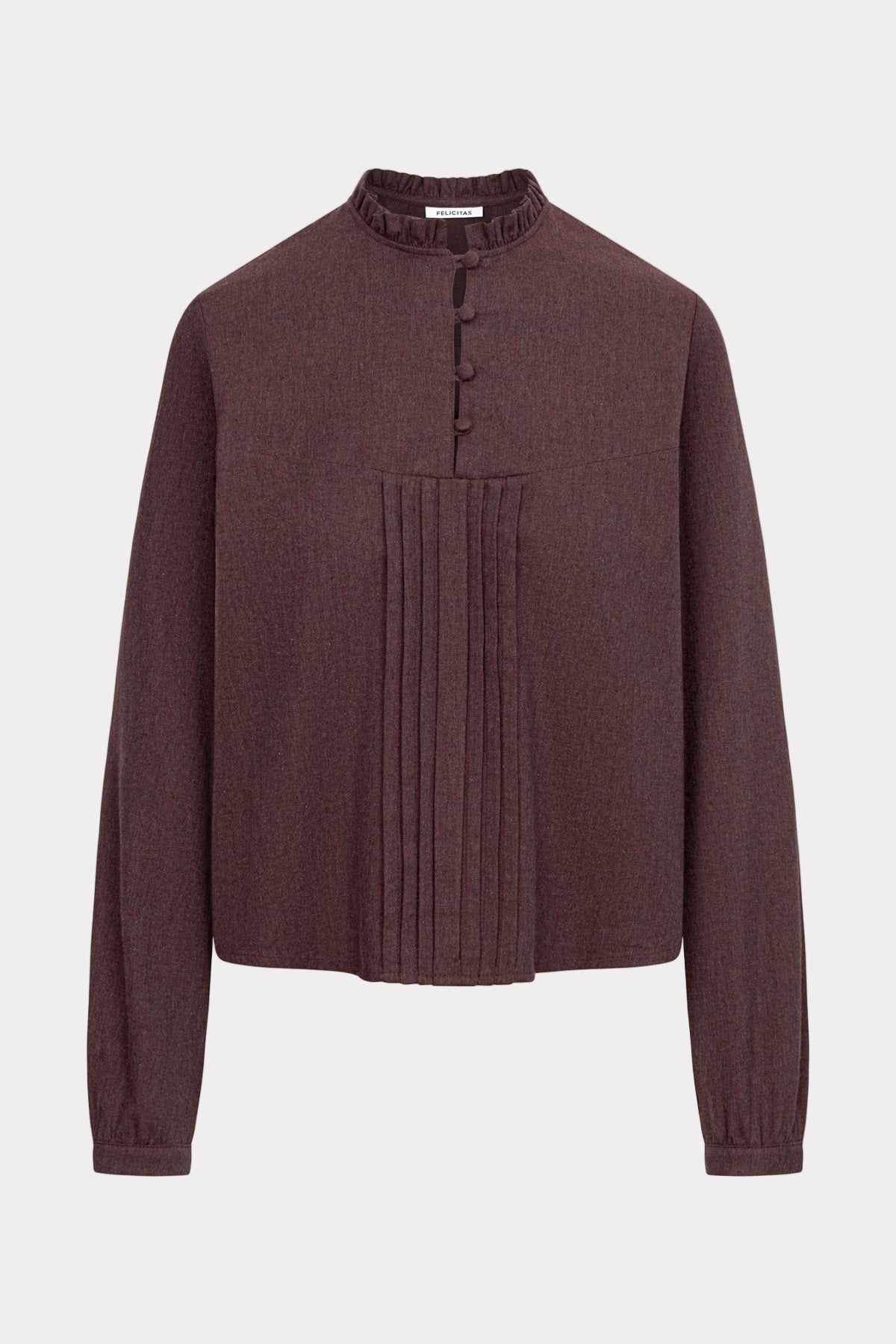 Damen Bluse Barbarella-Hemden & Blusen-Felicitas-OUTLET-34-kirsche-ARCHIVIST-ARCHIVE-SALE