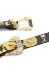 Versace-OUTLET-SALE-Baroque Print Belt-ARCHIVIST