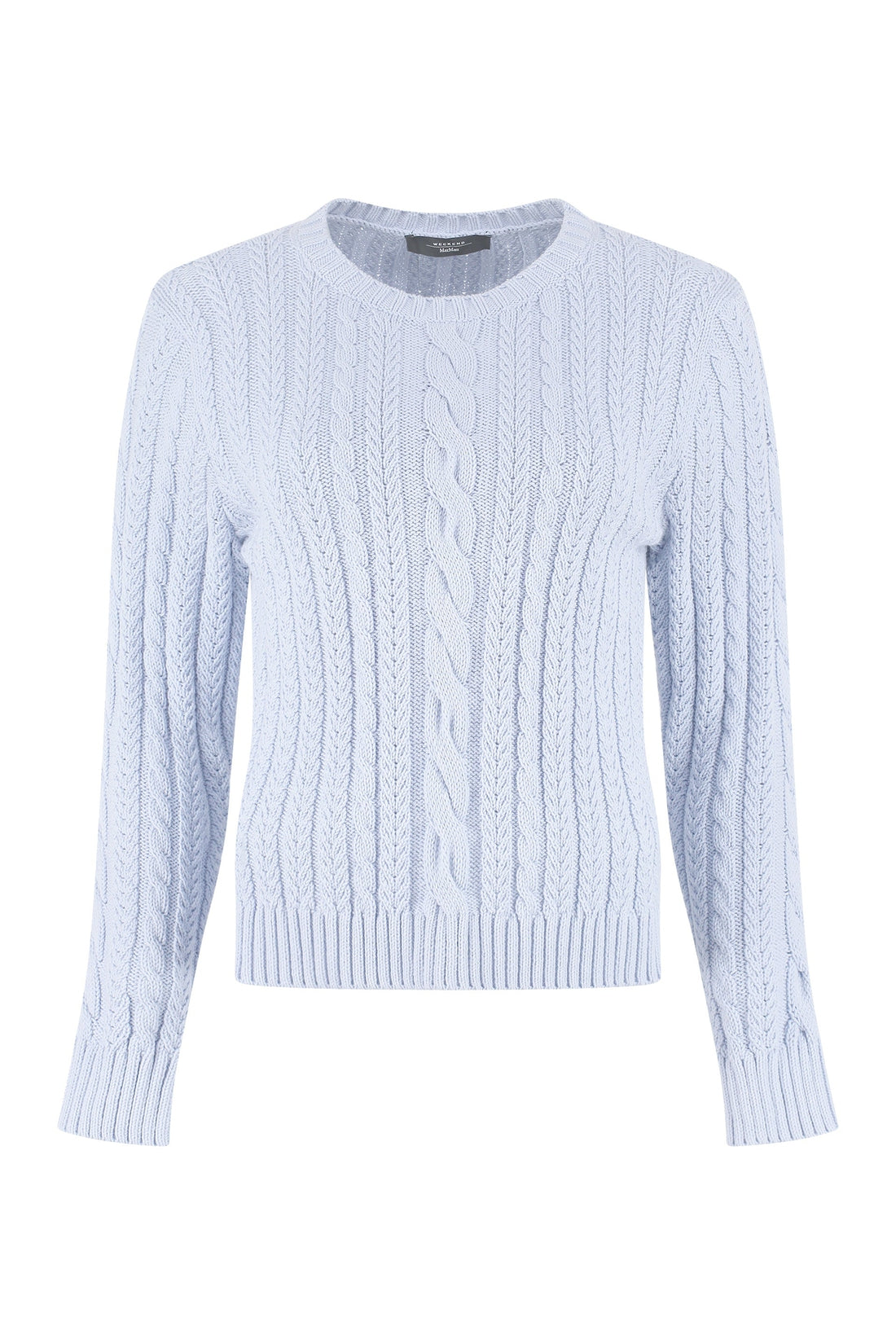 Weekend Max Mara-OUTLET-SALE-Baschi cable knit sweater-ARCHIVIST