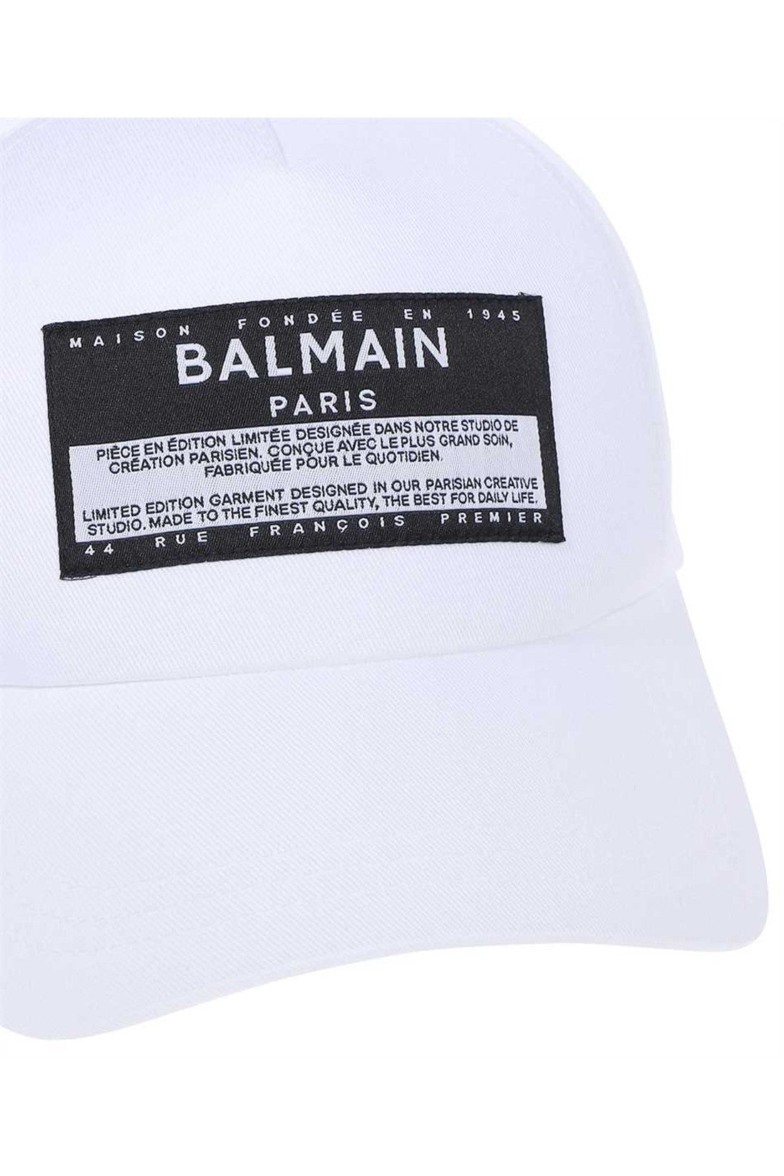 Balmain-OUTLET-SALE-Baseball cap-ARCHIVIST