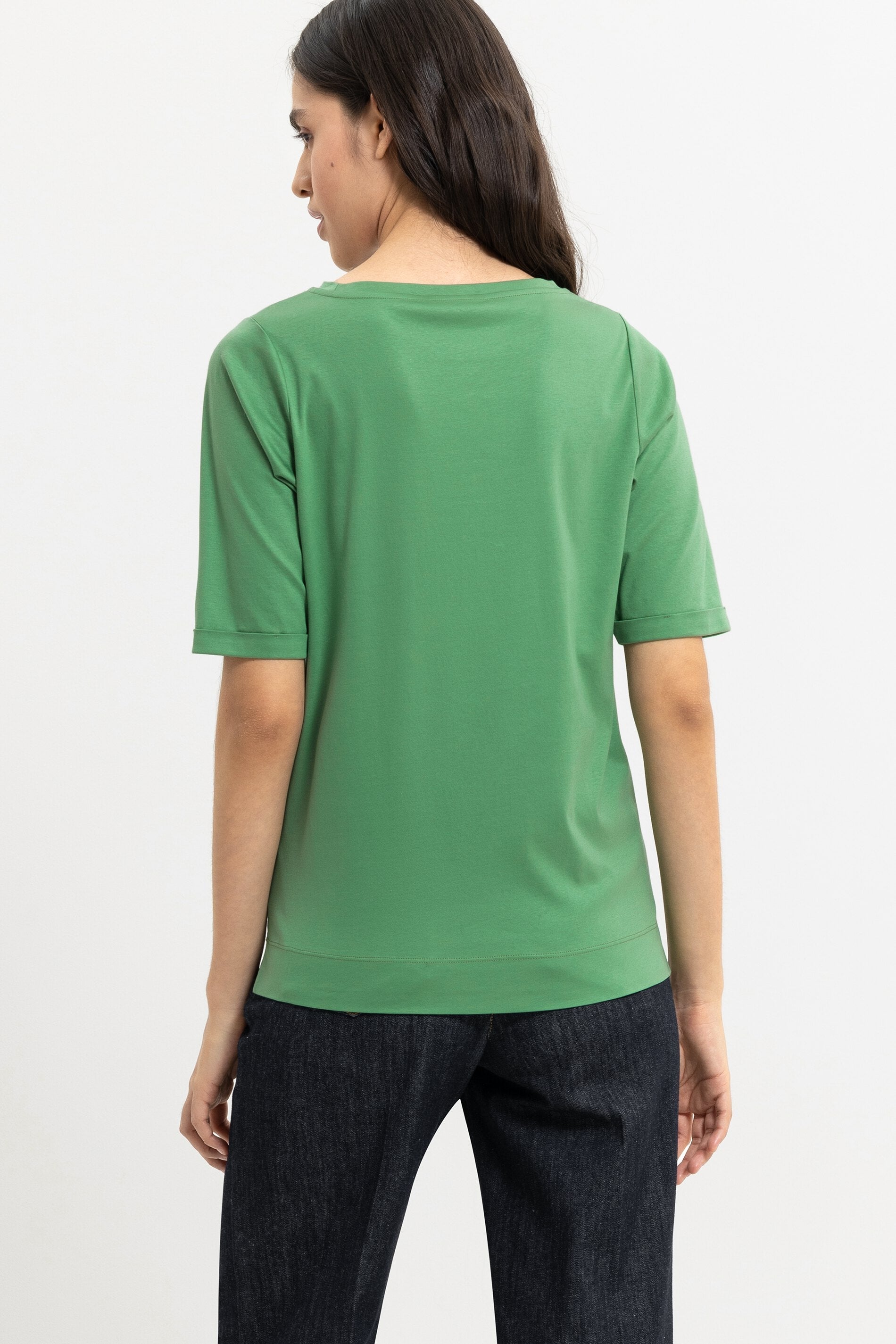 LUISA CERANO-OUTLET-SALE-Basic-Baumwoll-Shirt--by-ARCHIVIST