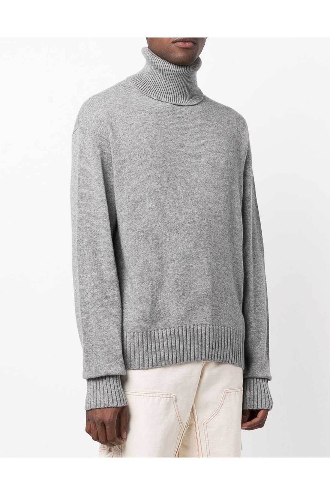 Off-White-OUTLET-SALE-Basic Knit Turtleneck Sweater-ARCHIVIST