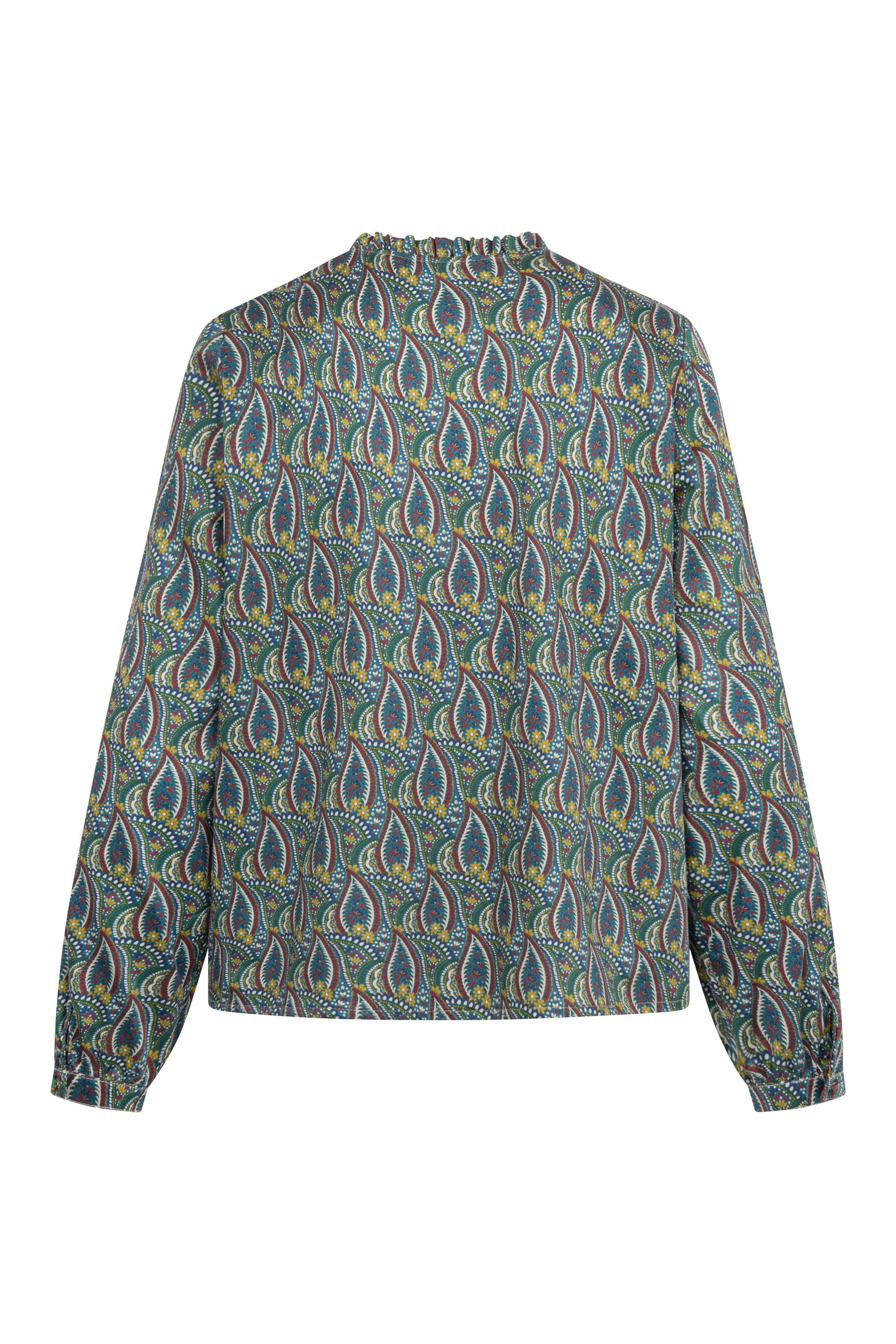 Damen Bluse Baylee Baumwolle Saphir-Hemden & Blusen-Felicitas-OUTLET-ARCHIVIST-ARCHIVE-SALE