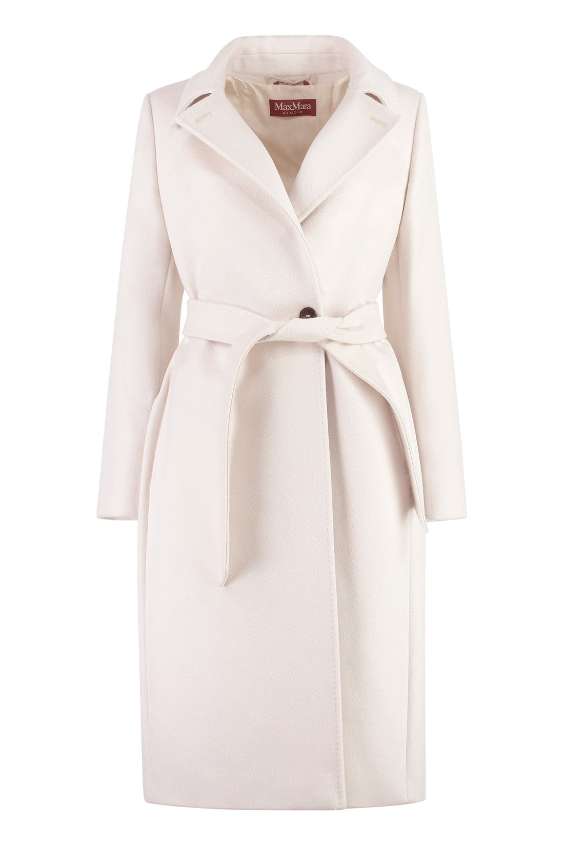 Max Mara Studio-OUTLET-SALE-Bcollage double-breasted wool coat-ARCHIVIST