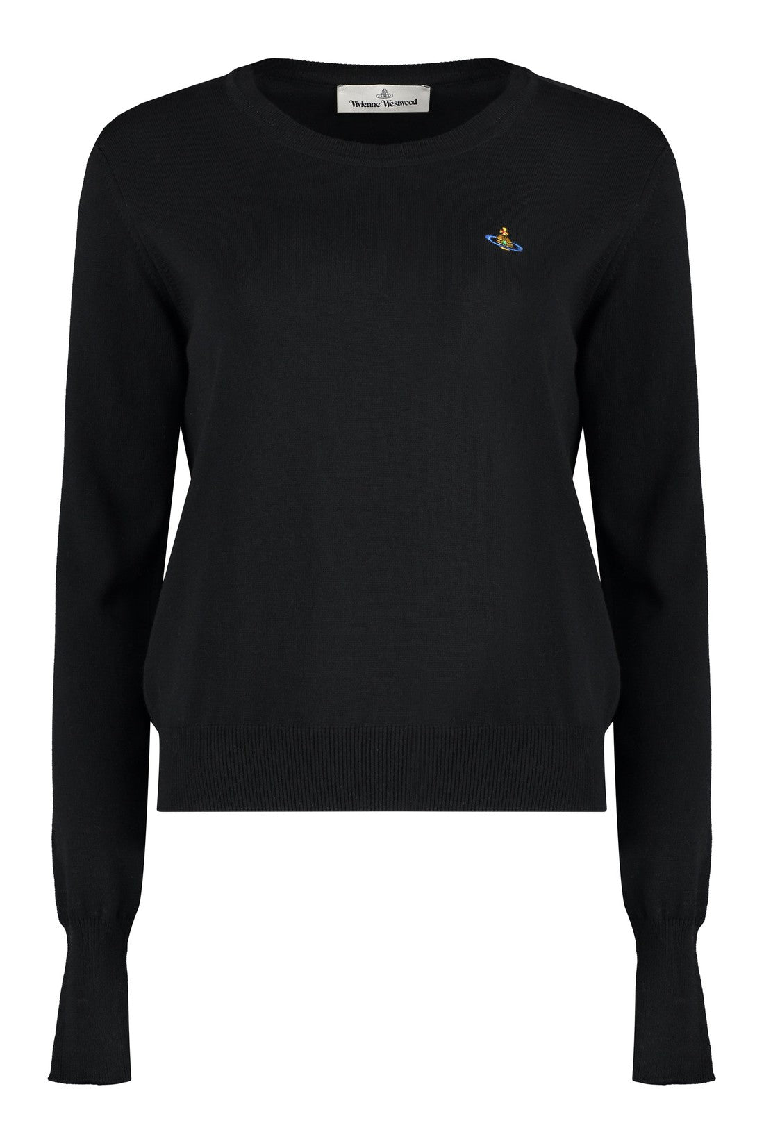 Vivienne Westwood-OUTLET-SALE-Bea cotton crew-neck sweater-ARCHIVIST