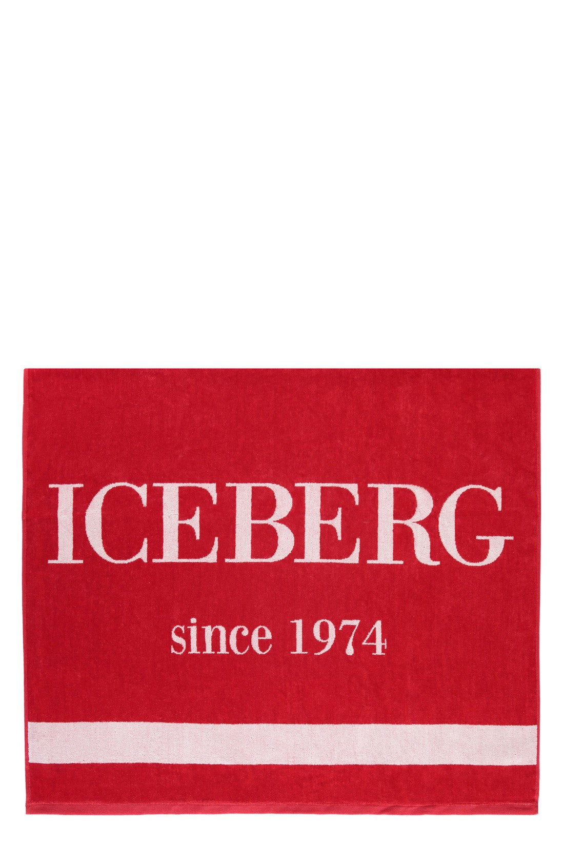 Iceberg-OUTLET-SALE-Beach towel with logo-ARCHIVIST