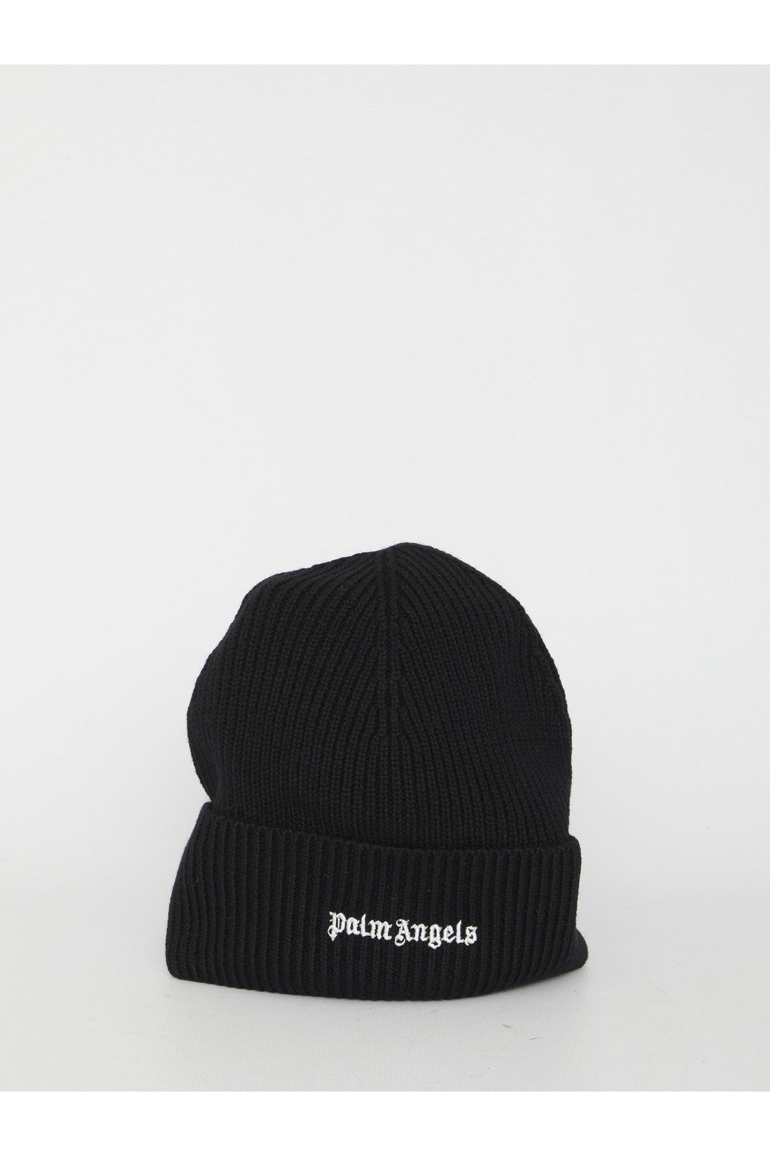 PALM ANGELS-OUTLET-SALE-Beanie with logo-ARCHIVIST