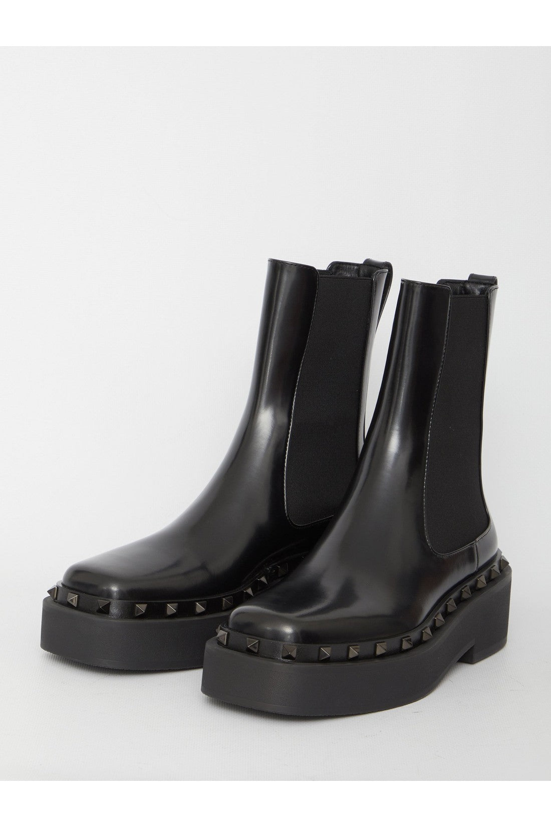 VALENTINO GARAVANI-OUTLET-SALE-Beatle Rockstud M-Way boots-ARCHIVIST