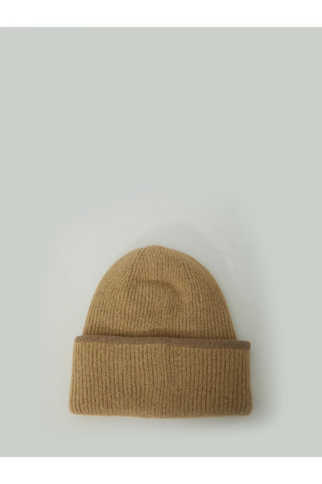 Jacquemus-OUTLET-SALE-Beige Gros Grain beanie-ARCHIVIST