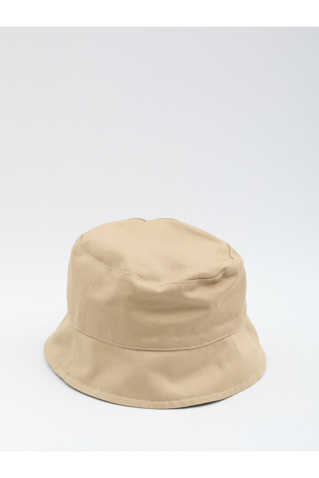 Fendi-OUTLET-SALE-Beige bucket hat-ARCHIVIST