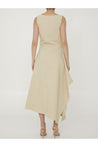 BOTTEGA VENETA-OUTLET-SALE-Beige cotton dress-ARCHIVIST