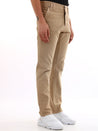 MEMINE-OUTLET-SALE-Beige cotton trousers-ARCHIVIST