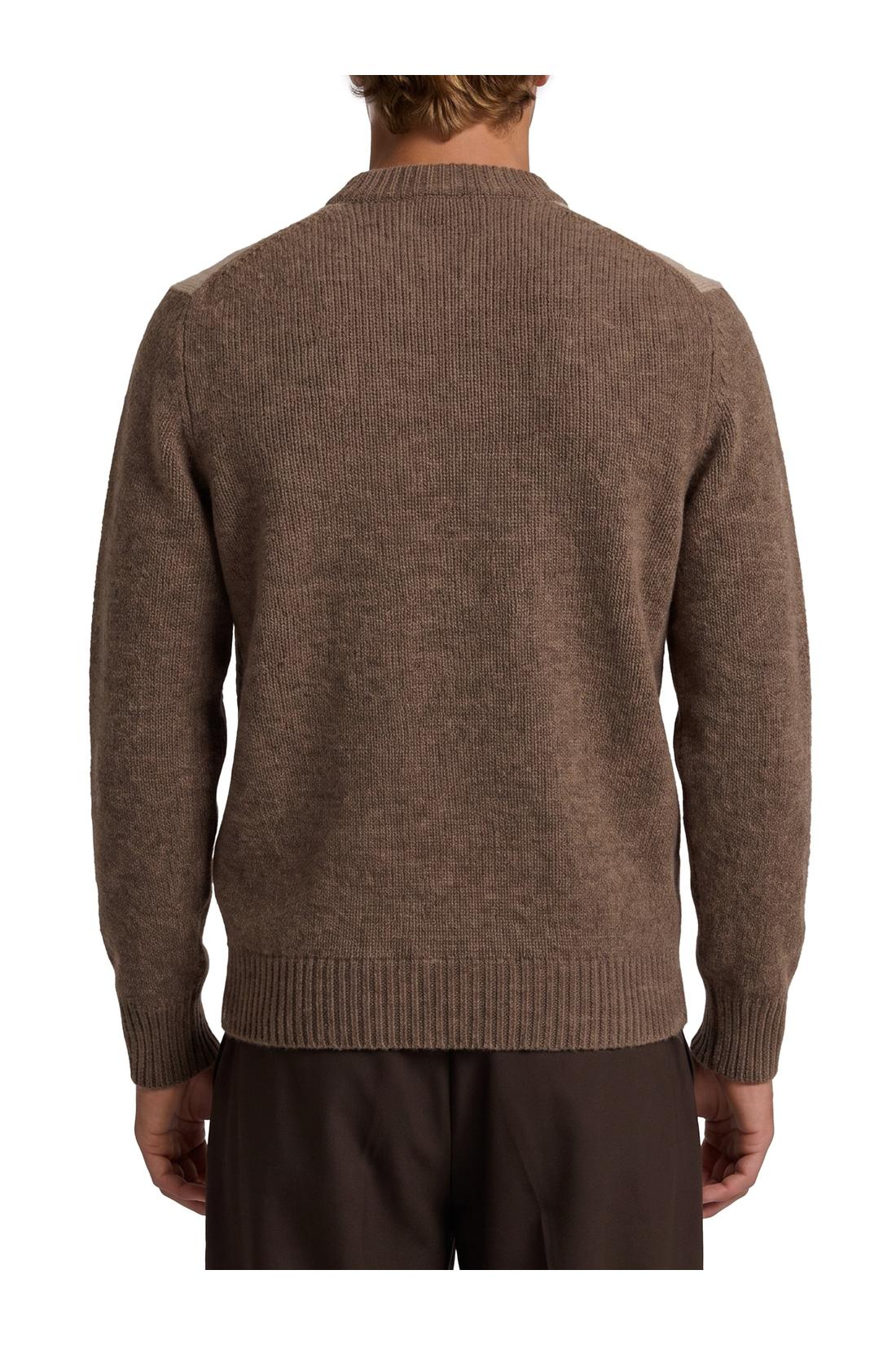 Ballantyne-OUTLET-SALE-Beige crewneck pullover-ARCHIVIST