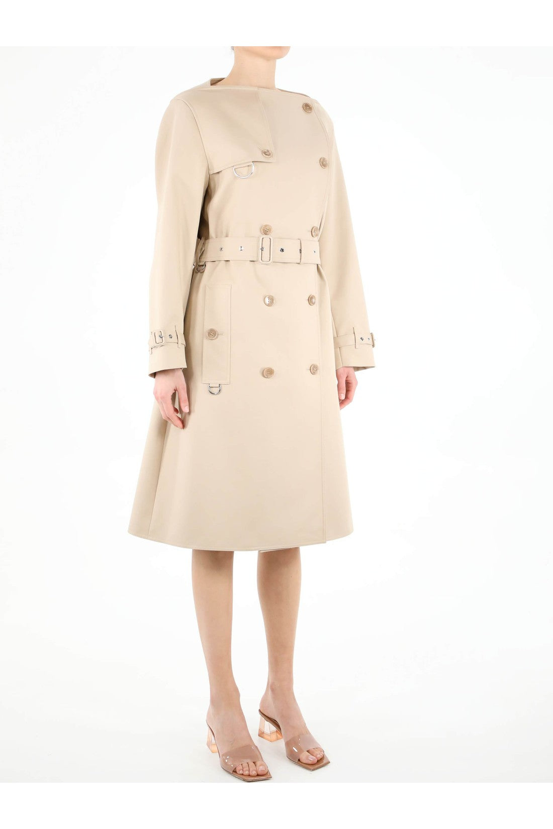 BURBERRY-OUTLET-SALE-Beige raincoat-ARCHIVIST