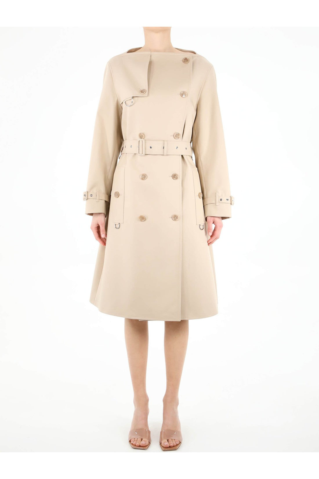 BURBERRY-OUTLET-SALE-Beige raincoat-ARCHIVIST