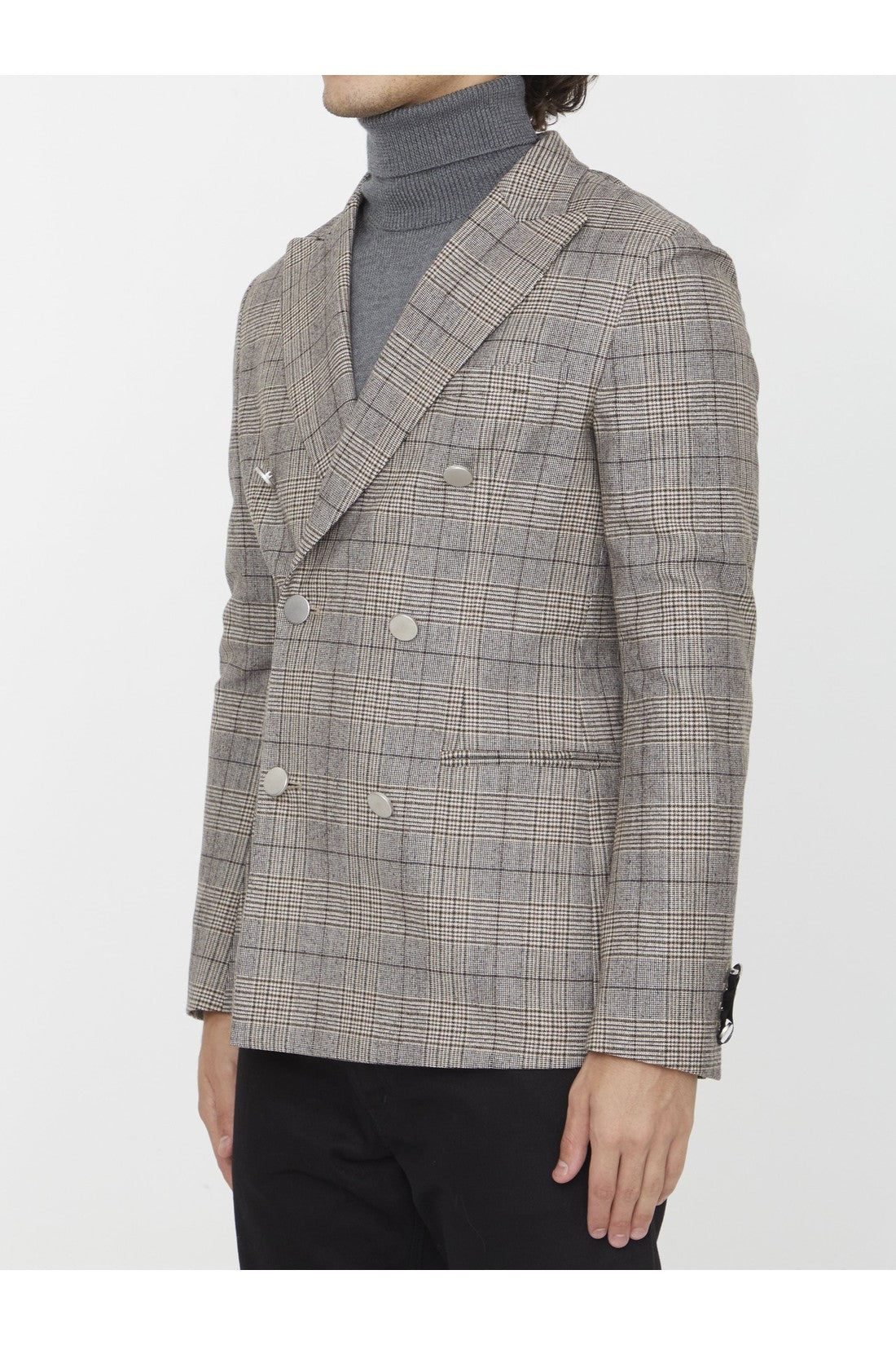 TONELLO-OUTLET-SALE-Beige wool jacket-ARCHIVIST