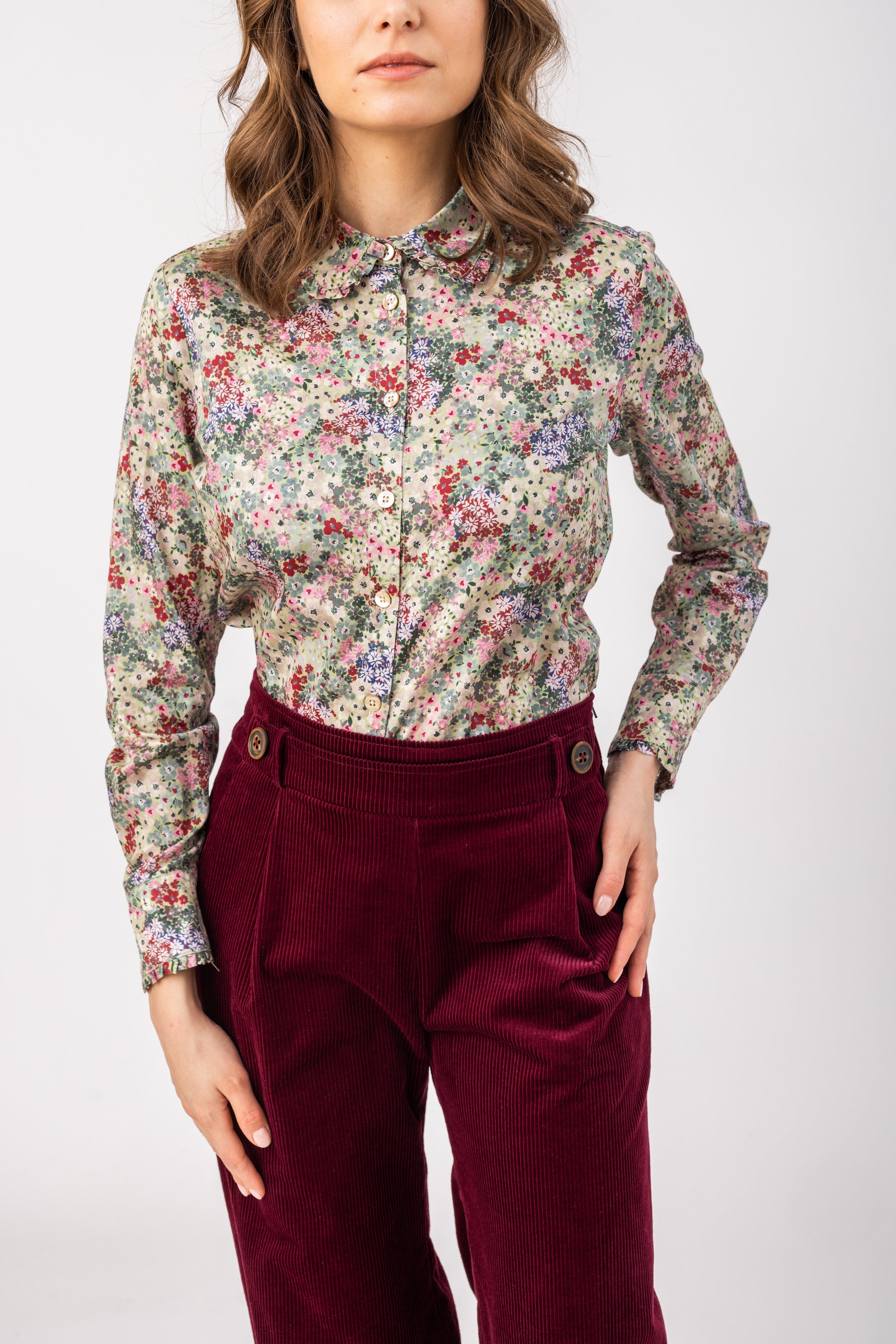 Damen Bluse Bele-Hemden & Blusen-Felicitas-OUTLET-ARCHIVIST-ARCHIVE-SALE