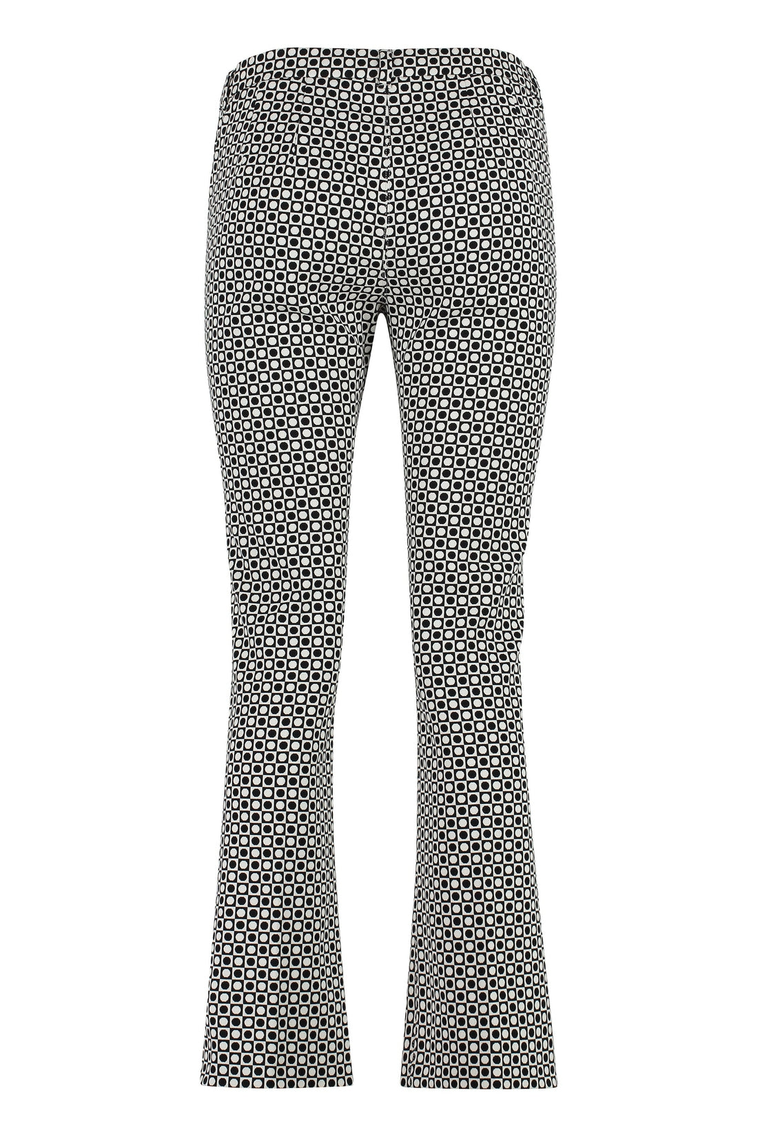S MAX MARA-OUTLET-SALE-Belford jacquard cotton trousers-ARCHIVIST