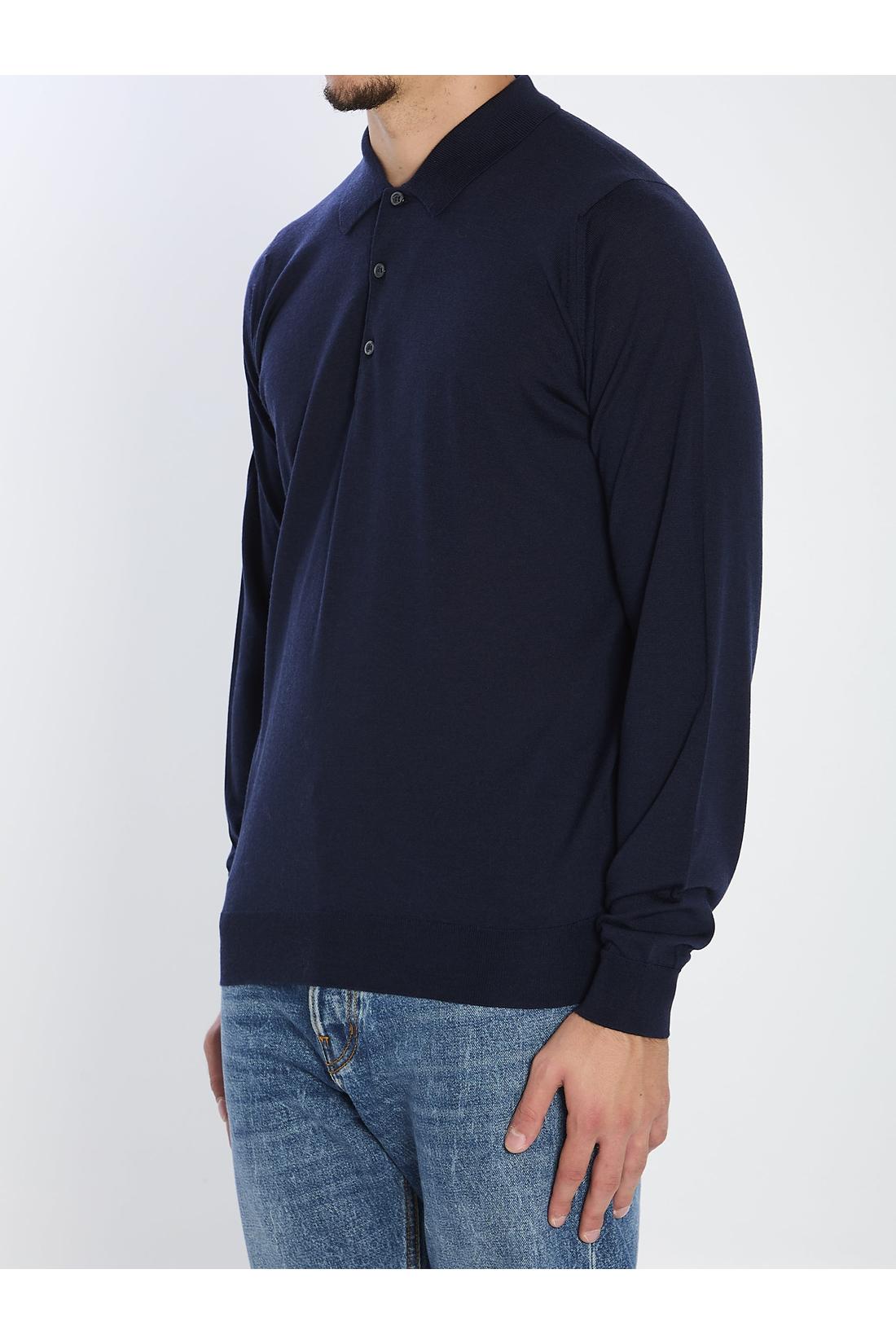John Smedley-OUTLET-SALE-Belper polo shirt-ARCHIVIST