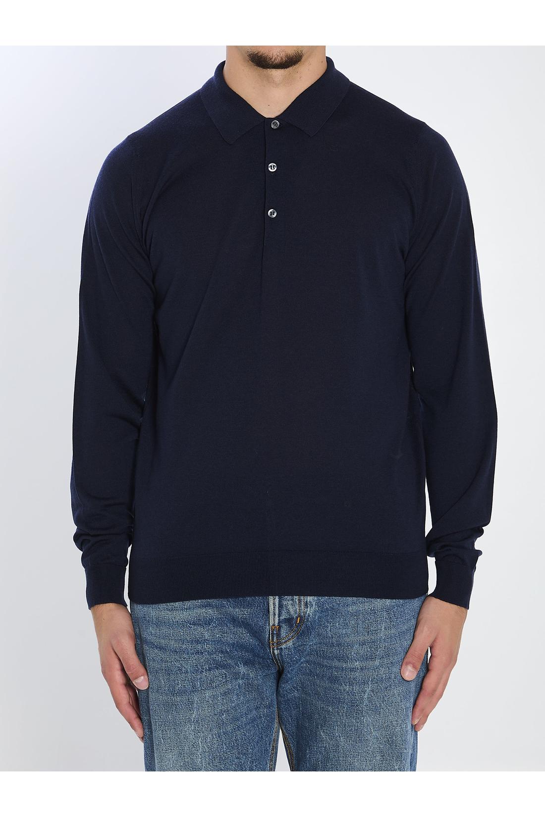 John Smedley-OUTLET-SALE-Belper polo shirt-ARCHIVIST