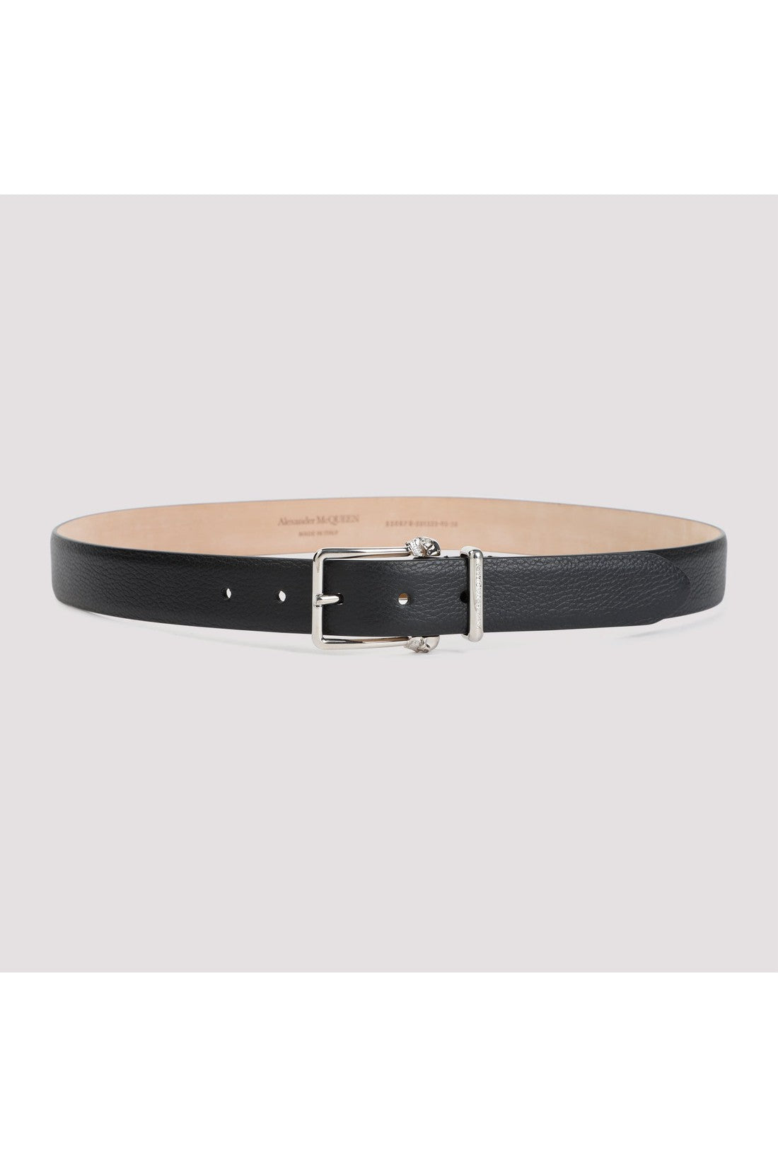 ALEXANDER MCQUEEN-OUTLET-SALE-Belt Schwarz-ARCHIVIST